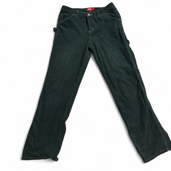 Dickies corduroy carpenter pants teal - Picture 2 of 8